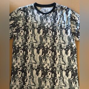 Psycho Bunny camouflage graphic t-shirt Size 7